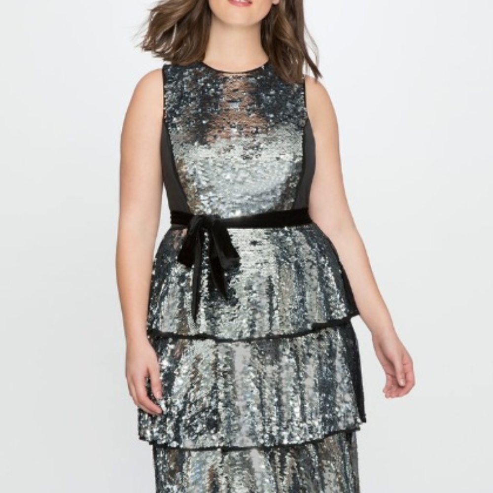 Eloquii Sequin Dress